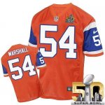 Jerseys Factory Cheap Nike Broncos #54 Brandon Marshall Orange T
