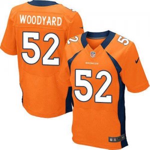 Jerseys Factory Cheap Nike Broncos #52 Wesley Woodyard Orange Te