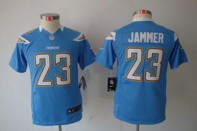 Jerseys Factory Cheap Nike Chargers #23 Quentin Jammer Electric