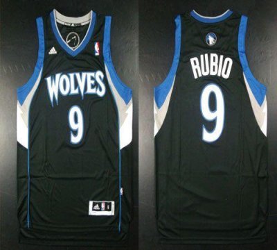 Jerseys Factory Cheap Timberwolves #9 Ricky Rubio Revolution 30