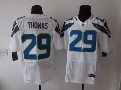 Jerseys Factory Cheap Nike Seahawks #29 Earl Thomas White Men's
