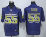 Jerseys Factory Cheap Nike Vikings #55 Anthony Barr Purple Team