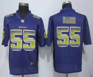 Jerseys Factory Cheap Nike Vikings #55 Anthony Barr Purple Team
