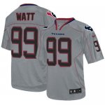 Jerseys Factory Cheap Nike Texans #99 J.J. Watt Lights Out Grey