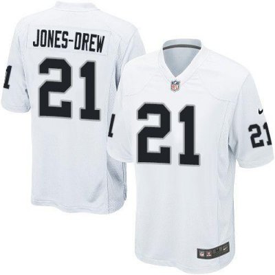 Jerseys Factory Cheap Nike Raiders #21 Maurice Jones-Drew White