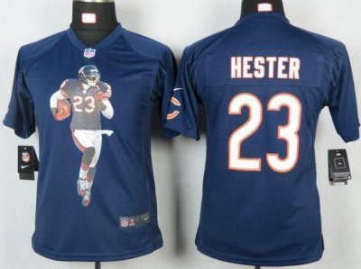 Jerseys Factory Cheap Nike Bears #23 Devin Hester Navy Blue Team