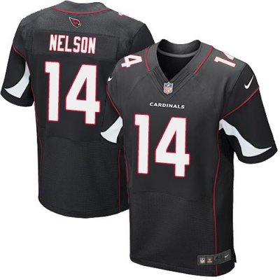 Jerseys Factory Cheap Nike Cardinals #14 J.J. Nelson Black Alter