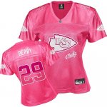 Jerseys Factory Cheap Chiefs #29 Eric Berry Pink 2011 Women's Fe