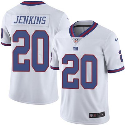 Jerseys Factory Cheap Nike Giants #20 Janoris Jenkins White Men'
