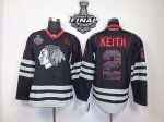Jerseys Factory Cheap Blackhawks #2 Duncan Keith Black Accelerat