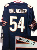 Jerseys Factory Cheap Nike Bears #54 Brian Urlacher Navy Blue Te