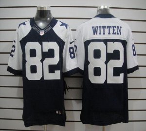 Jerseys Factory Cheap Nike Cowboys #82 Jason Witten Navy Blue Th