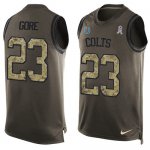 Jerseys Factory Cheap Nike Colts #23 Frank Gore Green Men's Stit