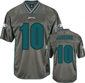 Jerseys Factory Cheap Nike Eagles #10 DeSean Jackson Grey Men's