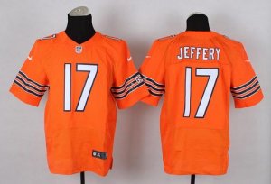 Jerseys Factory Cheap Nike Bears #17 Alshon Jeffery Orange Alter