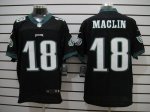 Jerseys Factory Cheap Nike Eagles #18 Jeremy Maclin Black Altern
