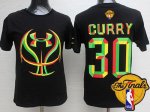 Jerseys Factory Cheap Warriors #30 Stephen Curry Black Candy Und