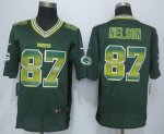 Jerseys Factory Cheap Nike Packers #87 Jordy Nelson Green Team C
