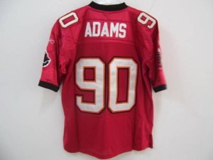 Jerseys Factory Cheap Buccaneers #90 Gaines Adams Stitched Red N
