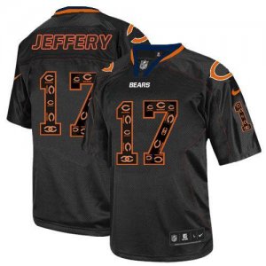 Jerseys Factory Cheap Nike Bears #17 Alshon Jeffery New Lights O