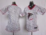 Jerseys Factory Cheap Nike Falcons Blank Zebra Women's Embroider