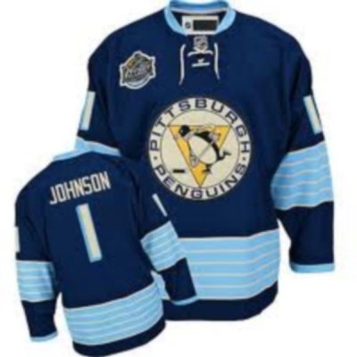 Jerseys Factory Cheap Penguins #1 Brent Johnson 2011 Winter Clas