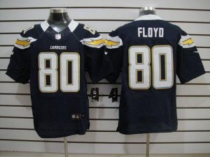 Jerseys Factory Cheap Nike Chargers #80 Malcom Floyd Navy Blue T