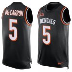 Jerseys Factory Cheap Nike Bengals #5 AJ McCarron Black Team Col