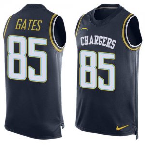 Jerseys Factory Cheap Nike Chargers #85 Antonio Gates Navy Blue