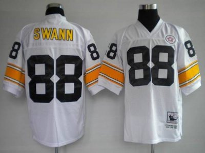 Jerseys Factory Cheap Mitchell & Ness Steelers #88 Lynn Swann Wh