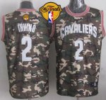 Jerseys Factory Cheap Cavaliers #2 Kyrie Irving Camo Stealth Col