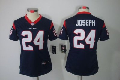 Jerseys Factory Cheap Nike Texans #24 Johnathan Joseph Navy Blue