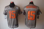 Jerseys Factory Cheap Nike Bears #15 Brandon Marshall Grey Shado