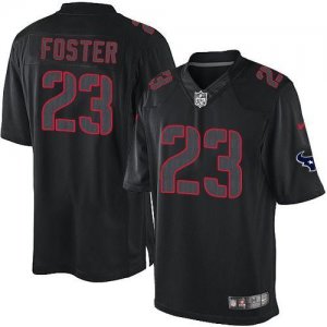 Jerseys Factory Cheap Nike Texans #23 Arian Foster Black Men's E