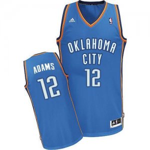 Jerseys Factory Cheap Revolution 30 Thunder #12 Steven Adams Blu