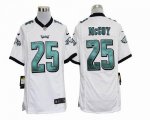 Jerseys Factory Cheap Nike Eagles #25 LeSean McCoy White Men's E