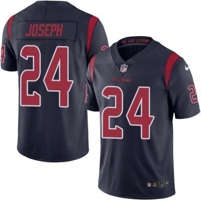 Jerseys Factory Cheap Nike Texans #24 Johnathan Joseph Navy Blue