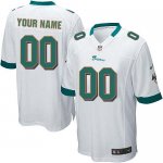 Jerseys Factory Cheap Nike Miami Dolphins Customized White Embro
