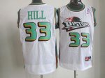Jerseys Factory Cheap Nike Pistons #33 Hill White Throwback Stit