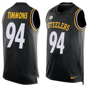 Jerseys Factory Cheap Nike Steelers #94 Lawrence Timmons Black T