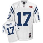 Jerseys Factory Cheap Colts #17 Austin Collie White With Super B
