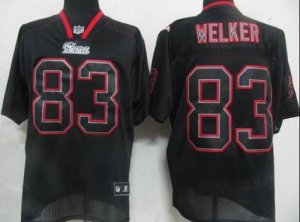 Jerseys Factory Cheap Patriots #83 Wes Welker Lights Out Black S