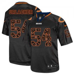 Jerseys Factory Cheap Nike Bears #54 Brian Urlacher New Lights O
