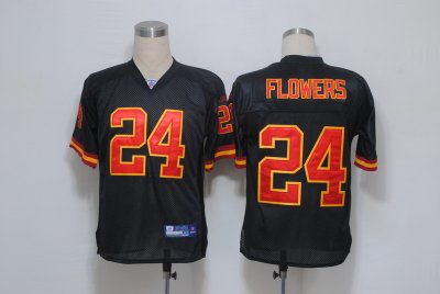 Jerseys Factory Cheap Chiefs #24 Brandon Flowers Black Stitched