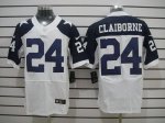 Jerseys Factory Cheap Nike Cowboys #24 Morris Claiborne White Th