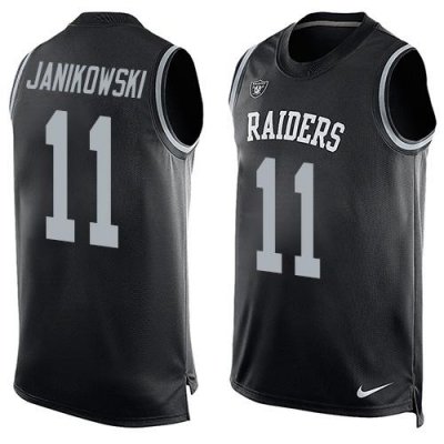 Jerseys Factory Cheap Nike Raiders #11 Sebastian Janikowski Blac