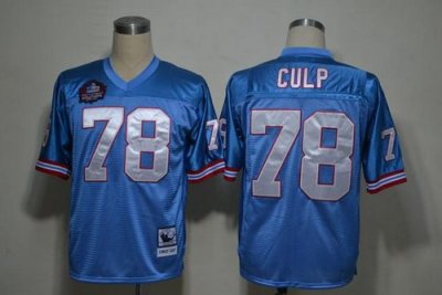 Jerseys Factory Cheap Mitchell And Ness Oilers #78 Curley Culp B
