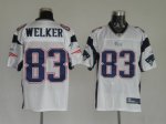 Jerseys Factory Cheap Patriots #83 Wes Welker White Embroidered