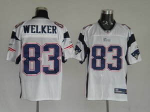 Jerseys Factory Cheap Patriots #83 Wes Welker White Embroidered