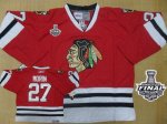 Jerseys Factory Cheap Blackhawks CCM #27 Jeremy Morin Red Throwb